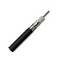 BELDEN7810A0101000, Model 7810A, 10 AWG, RG-8 type, RF 400 Coax Cable; Black; 10 AWG solid 0.108-Inch Bare copper-covered aluminum conductor; Gas-injected foam HDPE insulation; Duobond II Tape and Tinned copper braid shield; Polyethylene jacket; UPC 612825189794 (BELDEN7810A0101000 TRANSMISSION CONNECTIVITY PLUG WIRE) 