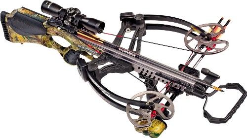 Barnett 78205 Vengeance Crossbow Package, Camo Finish, 140 lbs Draw Weight, 118 Ft. lbs of Energy, 18