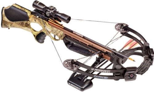 Barnett 78230 Ghost 385 Crossbow Package, 185 lbs Draw Weight, 132 Ft. lbs of Energy, 14