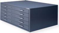 Mayline 7868CG Model C-File 5 Drawer, Gray Color; Self-contained steel files with integrated caps that can be bolted together for stacking; Drawers have front metal plan depressor and rear hood to keep documents flat and orderly; The drawer fronts are a double-wall construction; Drawers unit only, no base; UPC 760771151713 (7868CG 7868-CG 7868C-B MAYLINE7868CG MAYLINE-7868C-GRAY MAYLINE-7868C-G) 