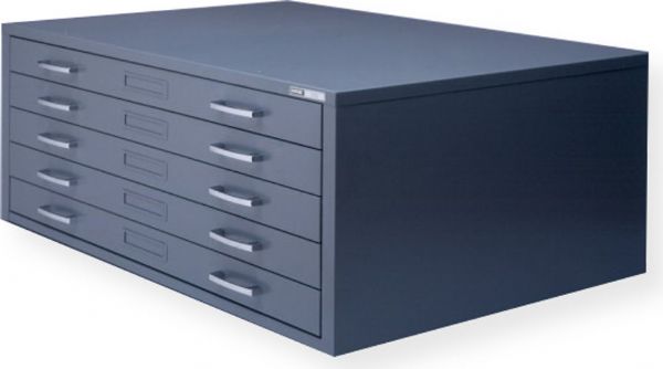 Mayline 7868CG Model C-File 5 Drawer, Gray Color; Self-contained steel files with integrated caps that can be bolted together for stacking; Drawers have front metal plan depressor and rear hood to keep documents flat and orderly; The drawer fronts are a double-wall construction; Drawers unit only, no base; UPC 760771151713 (7868CG 7868-CG 7868C-B MAYLINE7868CG MAYLINE-7868C-GRAY MAYLINE-7868C-G)