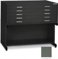 Mayline 7869CG Model C-File 5 Drawer, Gray Color; Self-contained steel files with integrated caps that can be bolted together for stacking; Drawers have front metal plan depressor and rear hood to keep documents flat and orderly; The drawer fronts are a double-wall construction; Drawers unit only, no base; UPC 760771152178 (7869CG 7869-CG 7869C-B MAYLINE7869CG MAYLINE-7869C-GRAY MAYLINE-7869C-G) 
