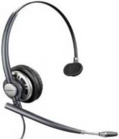Plantronics 78712-01 Model HW291N EncorePro Wideband Monaural Noise Canceling Headset, Superior comfort and lightweight, Extendable microphone, Advanced ergonomic design, Quick Disconnect feature lets you walk away from your phone while still wearing your headset, Supports AudioIQ and Clearline audio technologies, UPC 017229128361 (7871201 78712 01 7871-201 787-1201 HW-291N HW 291N HW291) 