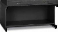 Mayline 7877B Base 20" High for Model C-File, Black Color; Black 20" high base with bookshelf for 7867C and 7977C series; Plan Files- self contained steel C-Files have integral cap and can be bolted together for stacking; Drawers have front metal plan depressor and rear hood to keep documents flat and orderly; Dust covers optional; High base designed to support one file; UPC 760771152659 (7877B 7877-B 7877BLACK MAYLINE7877B MAYLINE-7877-BLACK MAYLINE-7877-B) 