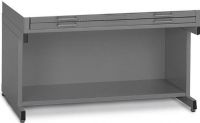Mayline 7877G Base 20" High for Model C-File, Gray Color; Gray 20" high base with bookshelf for 7867C and 7977C series; Plan Files- self contained steel C-Files have integral cap and can be bolted together for stacking; Drawers have front metal plan depressor and rear hood to keep documents flat and orderly; Dust covers optional; High base designed to support one file; UPC 760771152635 (7877G 7877-G 7877GRAY MAYLINE7877G MAYLINE-7877-GRAY MAYLINE-7877-G) 