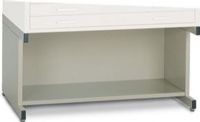 Mayline 7877S Base 20" High for Model C-File, Sand Color; Sand 20" high base with bookshelf for 7867C and 7977C series; Plan Files- self contained steel C-Files have integral cap and can be bolted together for stacking; Drawers have front metal plan depressor and rear hood to keep documents flat and orderly; Dust covers optional; High base designed to support one file; UPC 760771152543 (7877S 7877-S 7877SAND MAYLINE7877S MAYLINE-7877-SAND MAYLINE-7877-S) 