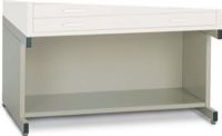 Mayline 7879S Base 20" High for Model C-File, Sand Color; Plan Files- self contained steel C-Files have integral cap and can be bolted together for stacking; Drawers have front metal plan depressor and rear hood to keep documents flat and orderly; Dust covers optional; High base designed to support one file; UPC 760771152963 (7879S 7879-S 7879SAND MAYLINE7879S MAYLINE-7879-SAND MAYLINE-7879-S) 