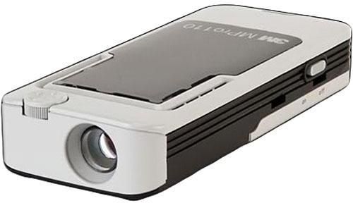 3M 78-9236-7702-1 MPro110 Micro Professional Projector, Has an aspect ratio of 4:3 and a native resolution of 640 x 480 VGA, Projection Distance 3051800 mm (12