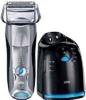 Braun 790CC-4 Series 7 Mens 3 Blade Foil Shaver; Innovative Pulsonic Technology with 10000 micro vibrations to help capture more hair; 3 Personalization Modes for a more individual shave, from sensitive to intensive; ActiveLift captures flat-lying hair in problem areas for a smooth & precise shave; Pivoting shaving head; Flexible cutting elements; UPC 069055859599 (790CC4 790-CC4 790-CC-4 790CC 4) 