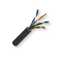 Belden 7923A 0101000, Model 7923A, 24 AWG, 4-Bonded-Pair; DataTuff Industrial Ethernet Cat 5e Cable; Black Color; CMR-Riser Rated; Bare Copper conductors; PO Insulation; PVC Outer Jacket; MSHA-CMR Rated; UPC 612825191353 (BTX 7923A0101000 7923A 0101000 7923A-0101000 BELDEN) 
