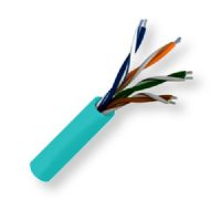 BELDEN7924A1NH1000, Model 7924A; 24 AWG, 4-Bonded-Pair; DataTuff Industrial Ethernet Cat 5e Cable; Teal Color; CMR-Riser Rated; 24AWG Tinned Copper; PO Insulation; PVC Outer Jacket; CMX-Outdoor Rated; UPC 612825191438 (BELDEN7924A1NH1000 TRANSMISSION CONNECTIVITY WIRE CONDUCTOR)  