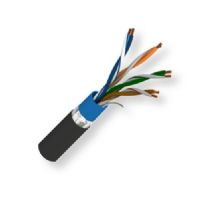 BELDEN7937A0101000, Model 7937A, 24 AWG, 4-Bonded-Pair, Industrial Ethernet Cat 5e Cable; Black Color; 4 Bonded-Pair 24AWG Bare Copper conductors; PO Insulation; Overall Beldfoil Tape Shield; PO Outer Jacket; PO Inner Jacket; OSP Burial; UPC 612825191728 (BELDEN7937A0101000 TRANSMISSION CONNECTIVITY INDUSTRIAL WIRE) 