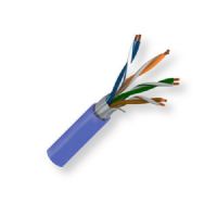 BELDEN7958A0061000, Model 7958A, 23 AWG, 4-Pair, Industrial Ethernet Cat 5e Cable; Blue Color; Riser-CMR AWM 21047 Rated; 4 Bonded-Pair 24AWG Bare Copper conductors; PO Insulation; Overall Beldfoil Shield; PVC Outer Jacket; UPC 612825192060 (BELDEN7958A0061000 TRANSMISSION CONNECTIVITY CONDUCTORS WIRE) 
