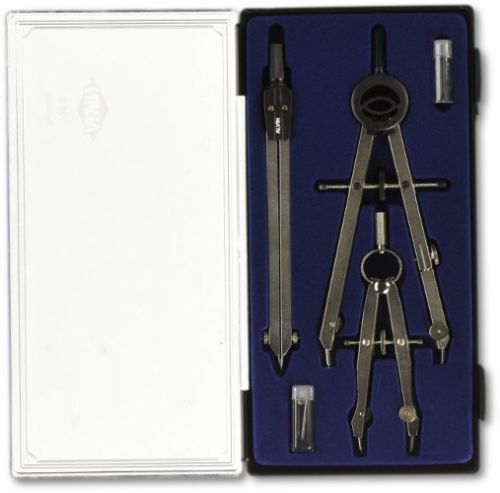 Alvin 795B Basic-Bow Standard Drawing Set, Includes 6