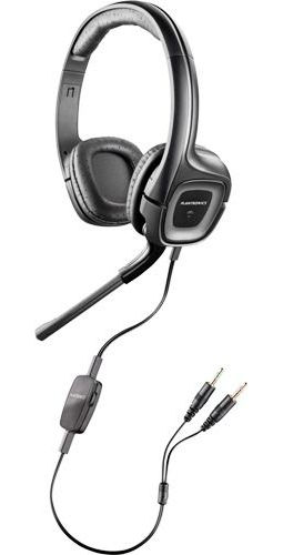 Plantronics 79730-01 .Audio 355 Multimedia Headset, Make Internet calls or listen to music, podcasts, DVDs and more from your PC, Use with Skype, Windows Live or Yahoo! Messenger services, 40 mm speakers for rich, resonant stereo and maximum bass response, Position the noise-canceling, UPC 017229128408 (7973001 79730 01 7973-001 797-3001 AUDIO355 AUDIO-355)