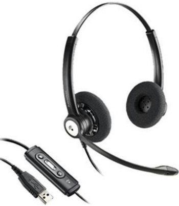 Plantronics 79930-41 Blackwire 600 Series C620-M Standard Binaural USB Headset Optimized for Microsoft Office Communicator 2007, Wideband -up to 6,800Hz, Adjustable Headband, Stereo, Audio optimized for voice and multimedia use, Noise-canceling microphone, Digital Signal Processing (DSP), Adjustable Ear Cushions (7993041 79930 41 7993-041 799-3041 C620M C620)