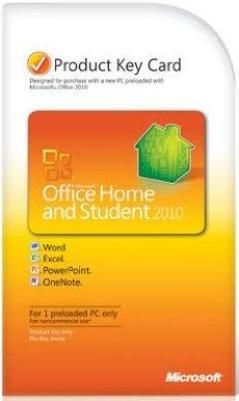 microsoft office home and student 2010 activation key