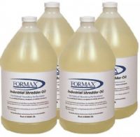 Formax 8000-20 Shredder Oil; A case of four 1 Gallon Bottles; Compatible with all Formax shredders: FD 8200SC, FD 8200CC; FD 8300SC, FD 8300CC; FD 8400SC, FD 8400CC, FD 8400HS; FD 8500SC, FD 8500CC, FD 8500HS; FD 8600SC, FD 8600CC; FD 8702CC; FD 8802SC, FD 8802CC; FD 8902CC, FD 8902B; Weight 32 lbs. (800020 8000-20) 