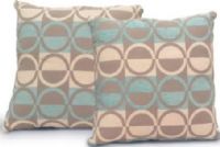InnovEx 8007-1P Bella 16" Accent Pillows (Set of 2), Turquiose, Pillow filled with the finest polyester available, Luxurious jacquard fabric feels amazing to the touch, Perfect for interior designers, Spot clean with damp cloth or sponge only, Dimensions 17" x 17", UPC 811910807128 (80071P 8007 1P 800-71P 80-071P) 