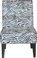 Innovex 8007-3 Bella Slipper Chair, 18.5" Floor to seat height, 21.26" Seat to top of back height, Bella collection, Luxurious high density foam seating, Innersprings in seat and back give chair "sofa" feel, 37'' H x 25.5'' W x 27'' D, UPC 811910807319 (80073 8007-3 8007 3) 