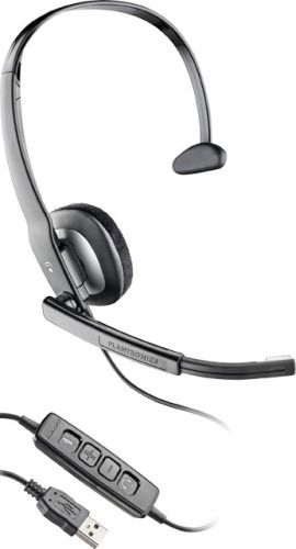 Plantronics 80298-03 Blackwire C210 Monaural USB Headset, UC Standard version built for UC applications and softphones from Avaya, Cisco, IBM and more, Easily accessible call controls, including call answer/end, mute volume +/-, Simple plug-and-play USB connectivity, Durable design, Wideband support for best-in-class PC audio (8029803 80298 03 8029-803 802-9803 C-210 C 210)