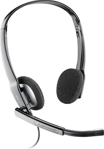 Plantronics 80299-01 .Audio 630M Multi-purpose Binaural Stereo Headset, Optimized for Microsoft Office Communicator, a software-based solution that streamlines workloads by consolidating various technologies, Enriches communications, music, and A/V with wideband audio and full-range HiFi stereo sound (8029901 80299 01 8029-901 802-9901)