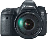 Canon 8035B009 EOS 6D Digital SLR Camera with EF 24-105mm f/4L IS USM Standard Zoom Lens, 3.0-inch Clear View LCD monitor, 160° viewing angle, 1040000-dot VGA, 20.2 Megapixel Full-Frame CMOS sensor, Built-in Wi-Fi transmitter, UPC 013803204155, Continuous shooting up to 4.5 fps for capturing fast-action, UPC 013803204155 (8035-B009 8035 B009 8035B-009 8035B 009) 