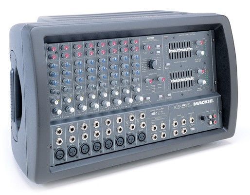 Mackie 808S 8-Channel Powered Stereo Mixer with 32-bit Digital Effects (808 S, 808-S)