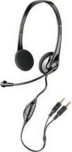 Plantronics 80933-01 Model .Audio 326 Flexible Headset with an Adjustable and Noise-canceling Microphone, Speaker frequency response 20Hz  20kHz, Speaker impedance 32 Ohms, Microphone frequency response 100Hz  8kHz, Microphone impedance 2k Ohms, Experience full-range stereo sound, UPC 017229129375 (8093301 80933 01 8093-301 809-3301 AUDIO-326 AUDIO326)