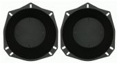 Metra 81-4300 Universal Speaker Baffles 5 1/4 6 1/2, User with 5 1/4 inch or 6 1/2 inch speakers, Can be cut to provide better bass response, UPC 086429060450 (814300 8143-00 81-4300) 