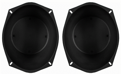 Metra 81-6900 6 X 9 Spkr Baffle, Metra Installer works includes all the items that make installations easier while providing the extra polish that sets your work apart from the norm. From speaker adaptor plates ro universal abs blank panels installerworks provides top quality for the best installation everytime, UPC 086429060443 (816900 8169-00 81-6900)