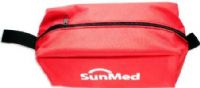 SunMed 8-1049-12 Canvas Red Pouch with Zipper, 12" Soft Canvas (8104912 81049-12 8-104912) 
