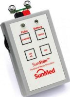 SunMed 8-1053-60 SunStim Peripheral Nerve Stimulator, Twitch at one burst per second, Tetanus at 100 Hz, Built in Train-of-Four, Stand-by position, Battery indicator light flashes  - green when battery needs to be replaced, Audible indicator, and LED (red) light flash when a stimulus pulse is generated (8105360 8-1053-60 8 1053 60) 