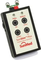 SunMed 8-1053-62 Microstim Plus Nerve Stimulator, Double burst 2 60-ms bursts of 50 Hz separated by .75 s, Twitch 1 s (1 pulse/s), Tetanus 50 Hz (50 pulses/s) or 100 Hz (100 pulses/s), Built-in train of four single (4 pulses/2 s), Output current adjustable 0-70 mA, Stimulus pulse square wave monophasic pulses (200-&#956;s duration) (8105362 81053-62 8-105362) 