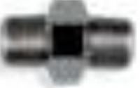 SunMed 8-1370-20 National Pipe Thread NPT Fittings, Male X Male 1/8" NPT, Chrome Plated brass (8137020 81370-20 8-137020) 