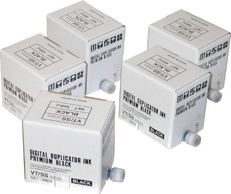 Ricoh 817113 Black Ink Cartridge (5-Pack) for use with PriPort JP1230, JP1235 and JP3000 Printer-Duplicators, Up to 18000 standard page yield @ 5% coverage; New Genuine Original OEM Ricoh Brand, UPC 708562052573 (81-7113 817-113 8171-13) 
