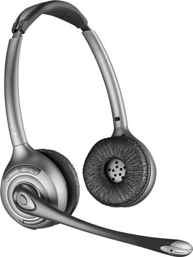 Plantronics 81802-01 Model WO350 Savi Office Over-the-head (Binaural) Wireless Headset, Noise-canceling microphone, digital sound processing, and wideband PC audio support for business-class clarity, Offered in three state-of-the-art wearing styles, DECT 6.0 for an interference-free wireless range of up to 350 feet, UPC 017229132016 (8180201 81802 01 8180-201 818-0201 WO-350 WO 350 W0350)