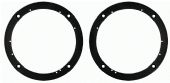 Metra 82-4400 Universal 1/2 in Spacer 5 1/4 Speaker Adapters - Pair, 6 inch x 6 1/2 inch speakers – pair, Gives 1/2 extra depth, Works with most 5 1/4 inch speakers, UPC 086429004157 (824400 8244-00 82-4400) 