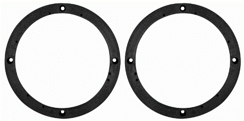 Metra 82-4300 Universal 1 Inch Spacers 5 1/4 Speaker Adapters - Pair, Pair, Gives 1 inch extra depth, Works with most 5 1/4 inch 6 inch or 6 1/2 inch speakers, UPC 086429003129 (824300 8243-00 82-4300)