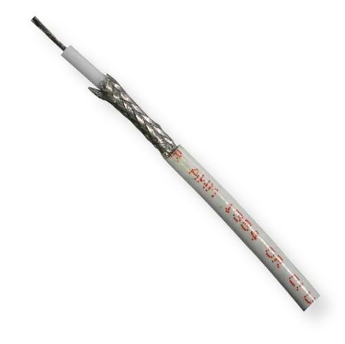 Belden 82108 8771000, Model 82108; 20 AWG, Plenum-Rated, RG59, CATV Video Coax Cable; Natural Color; 20 AWG solid 0.032-Inch BCCS bare copper-covered steel conductor; Foam FEP insulation; Duofoil Tape and TC braid shielding; Flamarrest jacket; UPC 612825358022 (BTX 821088771000 82108 8771000 82108-8771000)