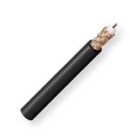 BELDEN8214010500, Model 8214, 11 AWG, RG8, CM-Rated, Coax Cable; Black; RG-8/U type, 11 AWG stranded 0.108-Inch Bare copper conductor; Foam polyethylene insulation; Bare copper braid shield; PVC jacket; UPC 612825358015 (BELDEN8214010500 TRANSMISSION CONNECTIVITY WIRE ELECTRICITY) 