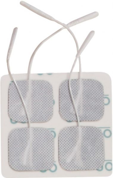 Drive Medical AG-101 Square Pre Gelled Electrodes for Tens Unit, Square Shape, Multitask Gel Type, For use with Tens Units, Electrodes come with American Made Gel, UPC 822383104287, White Primary Product Color, Fabric Primary Product Material, UPC 822383104287 (AG-101 AG 101 AG101 DRIVEMEDICALAG101)