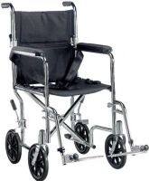 Drive Medical TR19 Go Cart Light Weight Steel Transport Wheelchair with Swing Away Footrest, 19" Seat, 4 Number of Wheels, 8" Casters, 8" Rear Wheels, 9" Closed Width, 14" Armrest Length, 19" Width Between Posts, 18" Back of Chair Height, 19" Seat to Floor Height, 8" Seat to Armrest Height, 27" Armrest to Floor Height, 19" Width of Seat Upholstery, 15.5" Depth of Seat Upholstery, 18" Width Between Armrest Pads, UPC 822383307626  (TR19 TR-19 TR 19 DRIVEMEDICALTR19) 
