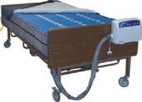 Drive Medical 14030 Med Aire Plus Bariatric Low Air Loss Mattress Replacement System, 80" x 42", Fluid Resistant Stretch Cover Material, Nylon and PU Primary Product Material, Compressor Pump, Visual/Audible Pump Alarms, 12 LPM Pump Airflow, 600 lbs Product Weight Capacity, Each one of the 20, 10" deep air bladders are easily removed and replaced, UPC 822383111605 (14030 DRIVEMEDICAL14030 DRIVEMEDICAL-14030 DRIVEMEDICAL 14030) 