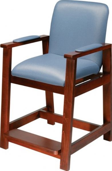 Drive Medical 17100 Wooden High Hip Chair, 19
