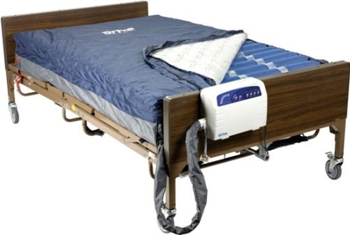 Drive Medical 14048 Med Aire Plus Bariatric Heavy Duty Low Air Loss Mattress System, 12 LPM Pump Airflow, Compressor Pump Type, Visual/Audible Pump Alarms, 110 VAC 60 Hz Pump Power, 750 lbs Product Weight Capacity, CPR valve allows for rapid deflation, Fluid Resistant Stretch Cover Material, Nylon and PU Primary Product Material, 10, 15, 20, 25 Minutes Pump Cycle Time, UPC 822383118253 (14048 DREIVEMEDICAL14048 DREIVEMEDICAL-14048 DREIVEMEDICAL 14048)