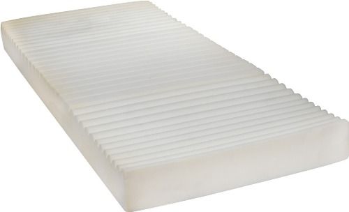 Drive Medical 15019 Therapeutic Foam Pressure Reduction Support Mattress, 275 lbs Product Weight Capacity, 210 denier nylon cover reduces friction and shear, and is water resistant and vapor permeable, Medicare coded Group I support surface is a mattress replacement, which will facilitate transfers more easily than overlays will, UPC 822383125831 (15019 DRIVEMEDICAL15019 DRIVEMEDICAL-15019 DRIVEMEDICAL 15019)