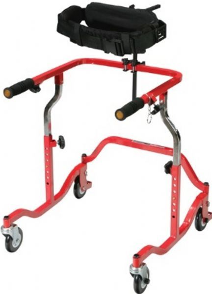 Drive Medical CE 1080 L Wenzelite Trunk Support for Safety Rollers, Adult, Stabilizes trunk, Padded back and laterals, Height and depth adjustable, Adjustable straps with front pad secures user for maximum support, Mounts onto handlebar of both anterior and posterior Safety Rollers, Black Primary Product Color, Foam Primary Product Material, UPC 822383126852 (CE 1080 L CE-1080-L CE1080L DRIVEMEDICALCE1080L DRIVEMEDICAL-CE-1080-L DRIVEMEDICAL CE 1080 L)
