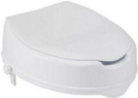 Drive Medical 12063 Raised Toilet Seat With Lock And Lid, 2"; No tools required for installation; Two hygiene cutouts provide maximum convenience; Designed for use with existing toilet seat; Easily attaches to toilet bowl and locks in place with two rear locks; Easy to clean; Dimensions 2" x 16" x 14"; Weight 5.16 lbs; UPC 822383136707 (DRIVEMEDICAL12063 DRIVE MEDICAL 12063 RAISED TOILET SEAT LOCK LID) 