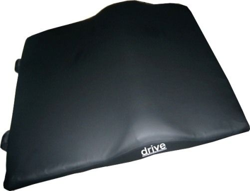 Drive Medical 14889 General Use Extreme Comfort Wheelchair Back Cushion with Lumbar Support, 18